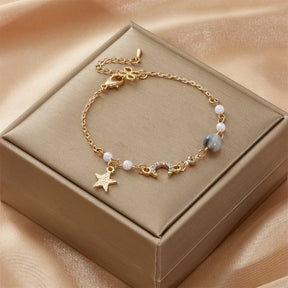 Pulsera Estrella y Luna