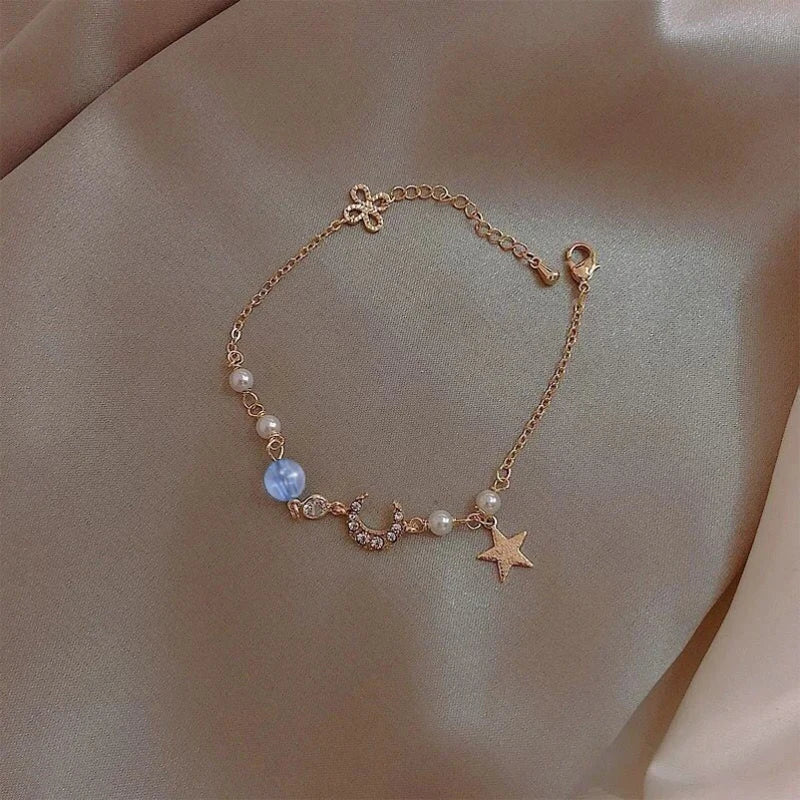 Pulsera Estrella y Luna