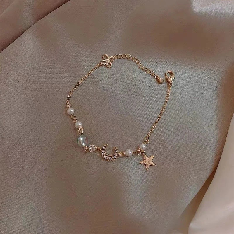 Pulsera Estrella y Luna