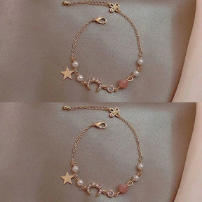 Pulsera Estrella y Luna