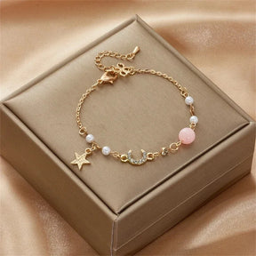 Pulsera Estrella y Luna