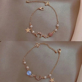 Pulsera Estrella y Luna